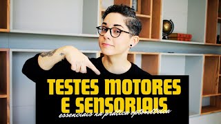 Testes MOTORES e SENSORIAIS essenciais na PRÁTICA Optométrica |  Live 08