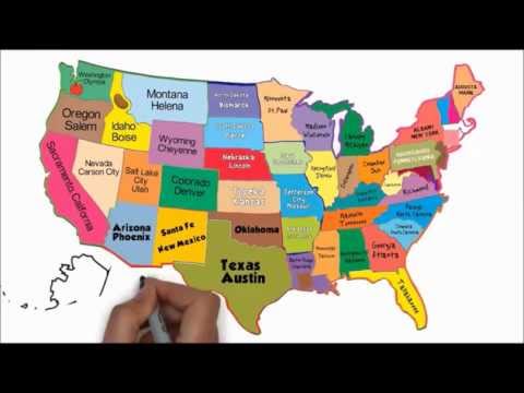 The 50 States and Capitals Song | Silly School Songs The 50 States and Capitals Song | Silly School Songs