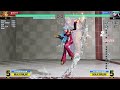 HOW to practice KOF XV : against Poke and Forward hop & jump after guard 3 light attack