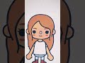 Making a FREE tocs character! (Girl version) #tocaboca #Toca #Tocalife  #Followformore! #Tocaboca!