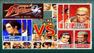 【KOF96】『三種の神器TEAM vs 全ボス』-SACRED TREASURES TEAM vs All Bosses-