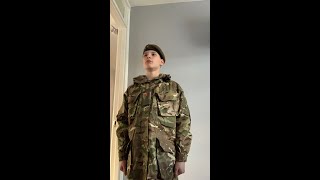 How to correctly fold your army cadet force smock hood. (Updated)