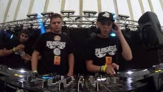 Nas-T B2B Giga Impact || 🔴 Live mix || ➡️ FULL set ⬅️ || 🎉Jeugdfeesten 2016 || 🎵 jump up dnb