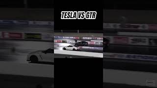 Tesla Model 3 vs. Nissan GTR: Electric vs. Gasoline Showdown!