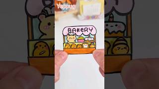 빵 좀 사주세요~~스티커  만들기! Bakery Stickers #bread #paperdiy  #shorts #diy 종이놀이 예뿍