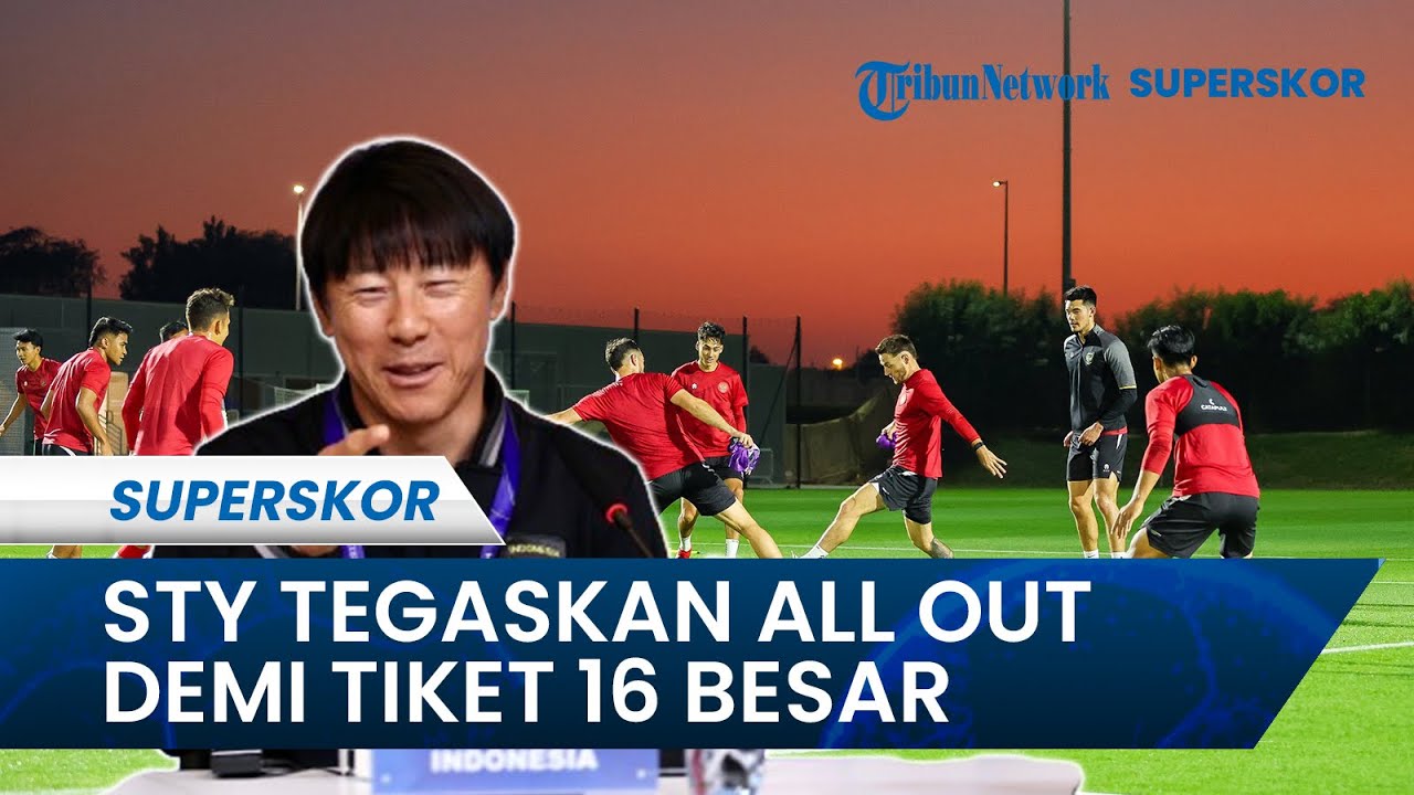 PEDE! Shin Tae Yong TEGASKAN TIMNAS INDONESIA AKAN ALL OUT Demi Tiket ...