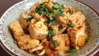 #432-1 braised tofu with soy sauce - 두부조림 (집밥 백선생 4회)