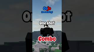 Gojo One Shot Combo (No infinity) || The Strongest Battlegrounds