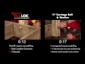 fastenmaster thrulok comparison installation video