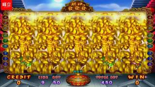 god of wealth caishen fa fa fa 财神发发发 arcade machine