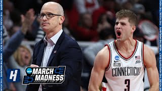 Saint Mary's vs UConn - Game Highlights | Second Round | March 19, 2023 | NCAA March Madness