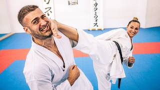 POV: Du musst Karate mit einer Weltmeisterin machen!