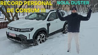 RECORD PERSONAL DE CONSUM CU NOUA DACIA DUSTER,1.2 MILDHYBRID,PE DISTANTA AFUMATI- URZICENI.