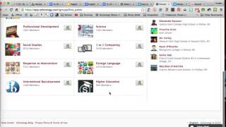 Introduction to Schoology Groups