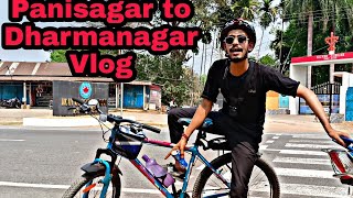 My first Vlog, Panisagar to Dharmanagar.