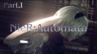 【ゆっくり実況】饅頭達がニーアオートマタの世界に挑むようですよPart.1【NieR:Automata】