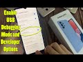 Samsung Galaxy A13: Enable USB Debugging Mode and Developer Options