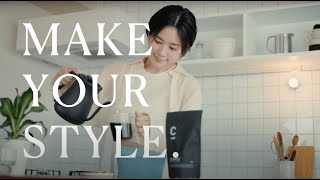 C COFFEE × 筧美和子 CM「Make your style.」篇（15秒Ver.）