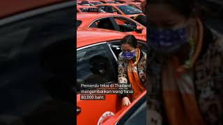 Pemandu teksi jujur, pulangkan kembali wang lebih RM10,000