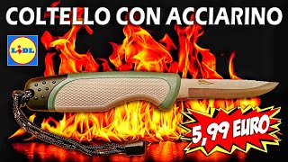 HO ACCESO IL FUOCO CON UN COLTELLO PRESO ALLA LIDL PER SOLI 5.99 EURO! 😱