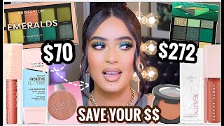 10 NEW DRUGSTORE MAKEUP DUPES | AFFORDABLE MAKEUP THAT BEATS HIGH END ! Drugstore VS. High End ♡