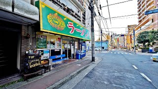 うまっ・・・飲みやすっ・・・まろやかスープの人気ラーメン店の昼下がり！A ramen craftsman with a pleasant hot water drain that snaps!