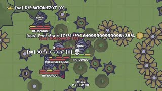 Moomoo.io Boost One Ticking and winning 3v1 Project Infinite v1.6