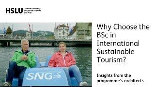 BSc in International Sustainable Tourism - Insights from the programme's architects