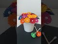 diy beautiful daisy using disposable paper cups cotton swabs and colored paper diy shortvideo