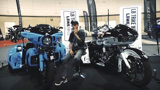 イベントデビューしたLB TRIKEWORKS前でインタビュー