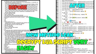 How To Decrypt Lua Script (Decrypt All Script ) | Paid Dec Tool | 2026 Method