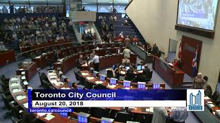 City Council - August 20, 2018 - Part 1 of 2