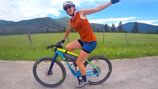 Biking with Bear Spray - Montana Gravel