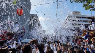 平成30年 にしのみや市民祭り だんじり･布団太鼓台巡行 西宮神社神輿奉賛講社/若戎会/越木岩/大市/名塩中之町/生瀬 だんじり