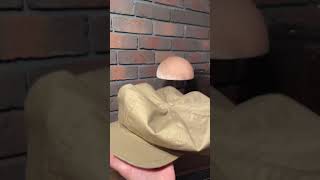 キャスケットが出来るまで(1分動画)Make a Newsboy Cap    #作業動画 #物作り #ハンドメイド #howtomake