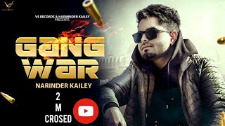 GANGWAR - Narinder Kailey Ft. Banka | Randy J | Official Music Video | 👍  VS Records