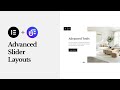 Advanced Slider Layout with Elementor