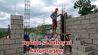 update sa pinapagawang bahay ni kaigan jepoy