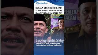 Kades Kohod Tersangka, Warga Berpesta Nyalakan Kembang Api