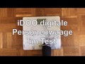 iDOO digitale Personenwaage Test - WAAGEN-TEST.DE