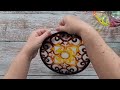 1524 gorgeous filigree resin bowl in shades of brown