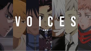 Voices 「AMV」 Anime Mix