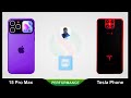 iPhone 15 Pro Max VS Tesla Phone | 2025