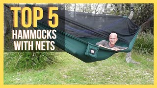 ✅ Top 5 Best Camping Hammocks With Nets 2024