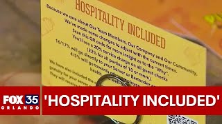 Some residents upset over mandatory service fee at Brevard County restaurant