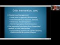 sw practice with individuals tutorial 8 crisis intervention