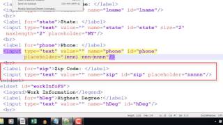 HTML Tutorial 35 HTML Form Elements