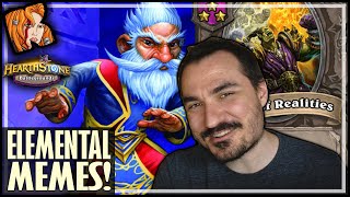 MEMED ON WITH MASTER OF REALITIES! - Hearthstone Battlegrounds
