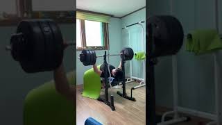 헬린이의 첫 벤치프레스1rm (83kg)