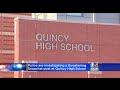 quincy student posted on snapchat school would turn into las vegas